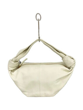 Bottega Veneta Double Knot White Handbag Leather